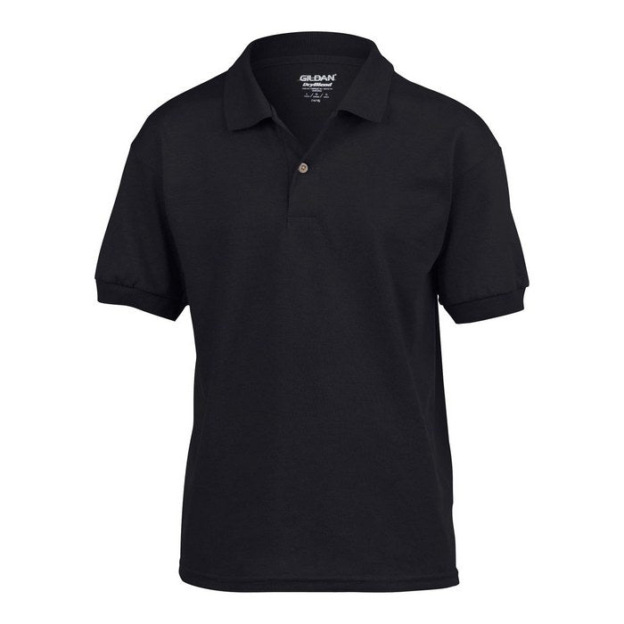 TRICOU POLO COPII Gildan Dryblend® GIB8800, Promo Back to School, imprimat policormie ecuson fata inclus in pret*