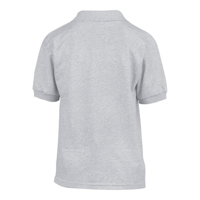 TRICOU POLO COPII Gildan Dryblend® GIB8800, Promo Back to School, imprimat policormie ecuson fata inclus in pret*