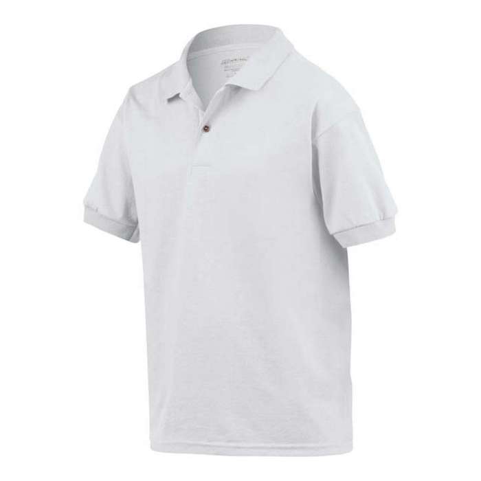 TRICOU POLO COPII Gildan Dryblend® GIB8800, Promo Back to School, imprimat policormie ecuson fata inclus in pret*