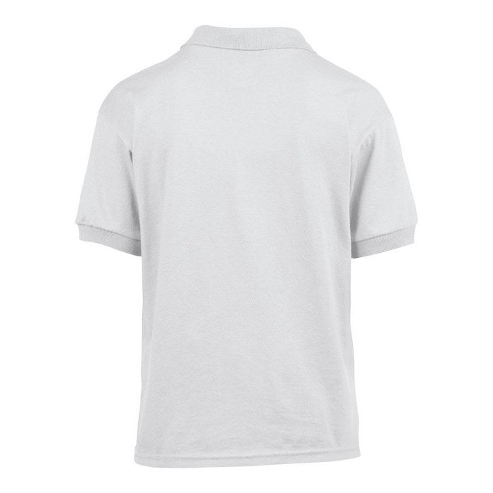 TRICOU POLO COPII Gildan Dryblend® GIB8800, Promo Back to School, imprimat policormie ecuson fata inclus in pret*