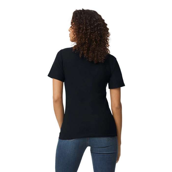 TRICOU POLO DAMA Gildan Softstyle® Double Pique GIL64800-B3, Promo Back to School, imprimat policormie ecuson fata inclus in pret*