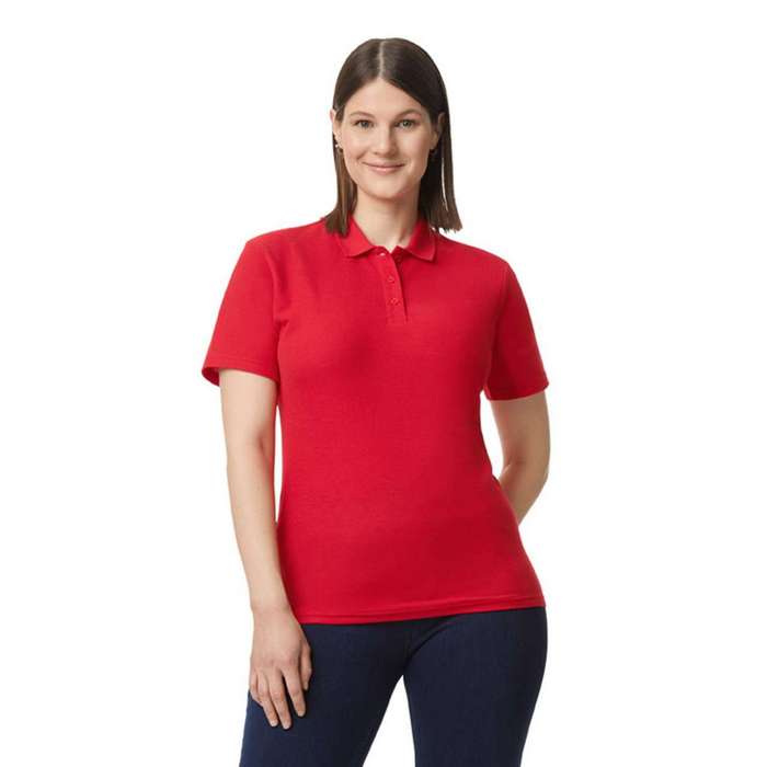 TRICOU POLO DAMA Gildan Softstyle® Double Pique GIL64800-B3