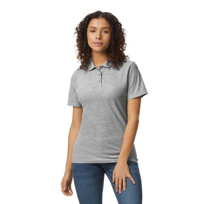 TRICOU POLO DAMA Gildan Softstyle® Double Pique GIL64800-B3