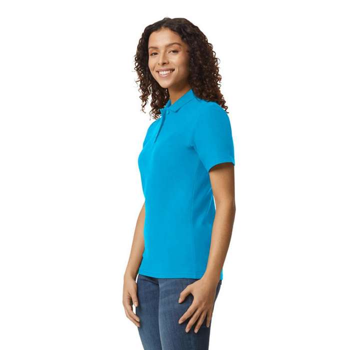 TRICOU POLO DAMA Gildan Softstyle® Double Pique GIL64800-B3