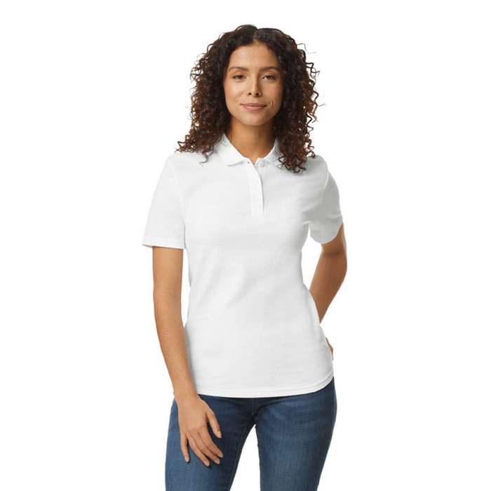 TRICOU POLO DAMA Gildan Softstyle® Double Pique GIL64800-B3