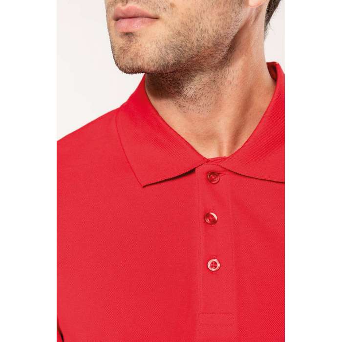 TRICOU POLO BARBATESC Kariban Pique KA254, Promo Back to School, imprimat policormie ecuson fata inclus in pret*