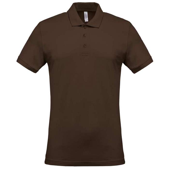 TRICOU POLO BARBATESC Kariban Pique KA254, Promo Back to School, imprimat policormie ecuson fata inclus in pret*