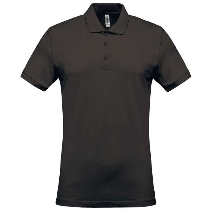 TRICOU POLO BARBATESC Kariban Pique KA254, Promo Back to School, imprimat policormie ecuson fata inclus in pret*