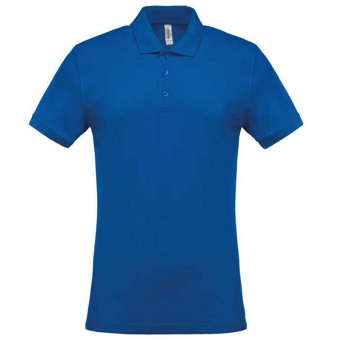 TRICOU POLO BARBATESC Kariban Pique KA254, Promo Back to School, imprimat policormie ecuson fata inclus in pret*