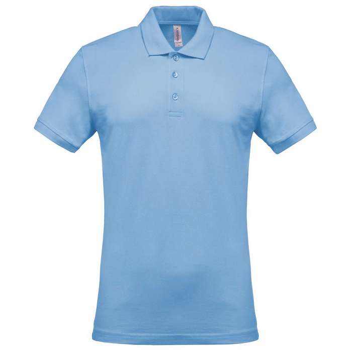 TRICOU POLO BARBATESC Kariban Pique KA254, Promo Back to School, imprimat policormie ecuson fata inclus in pret*