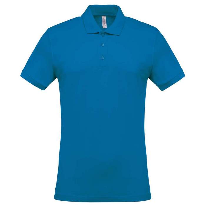 TRICOU POLO BARBATESC Kariban Pique KA254, Promo Back to School, imprimat policormie ecuson fata inclus in pret*