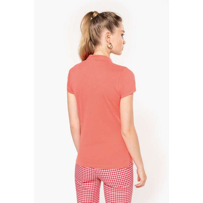 TRICOU POLO DAMA Kariban Pique KA255, Promo Back to School, imprimat policormie ecuson fata inclus in pret*