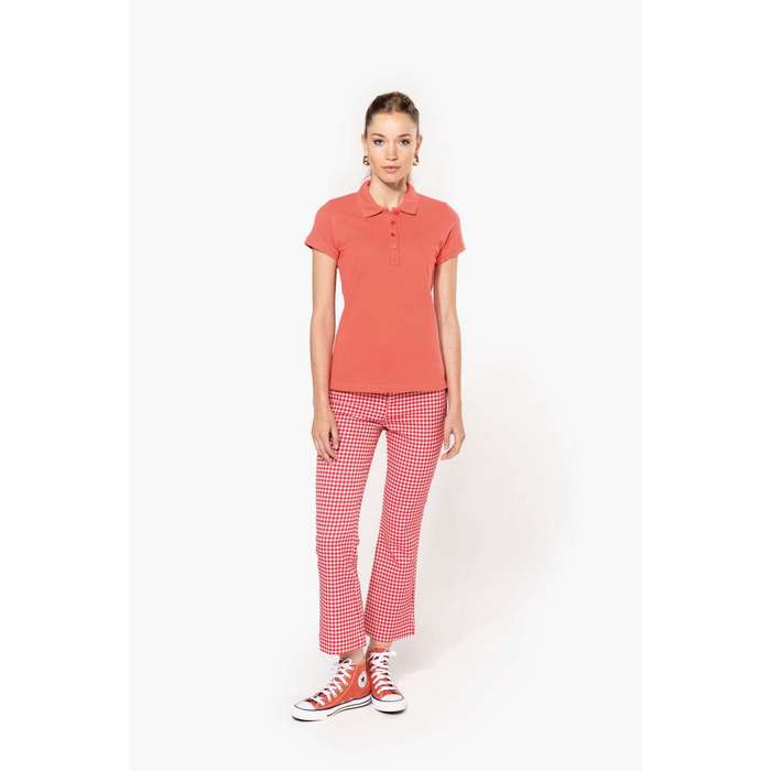 TRICOU POLO DAMA Kariban Pique KA255, Promo Back to School, imprimat policormie ecuson fata inclus in pret*