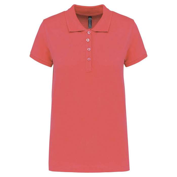 TRICOU POLO DAMA Kariban Pique KA255, Promo Back to School, imprimat policormie ecuson fata inclus in pret*