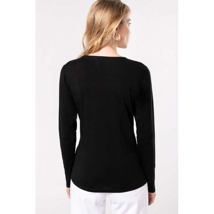 BLUZA DAMA MANECA LUNGA Kariban CREW NECK KA3017