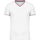 TRICOU BARBATESC Kariban Pique Knit V-neck KA374