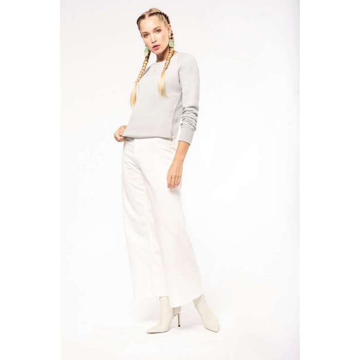 BLUZA DAMA MANECA LUNGA Kariban Organic KA481