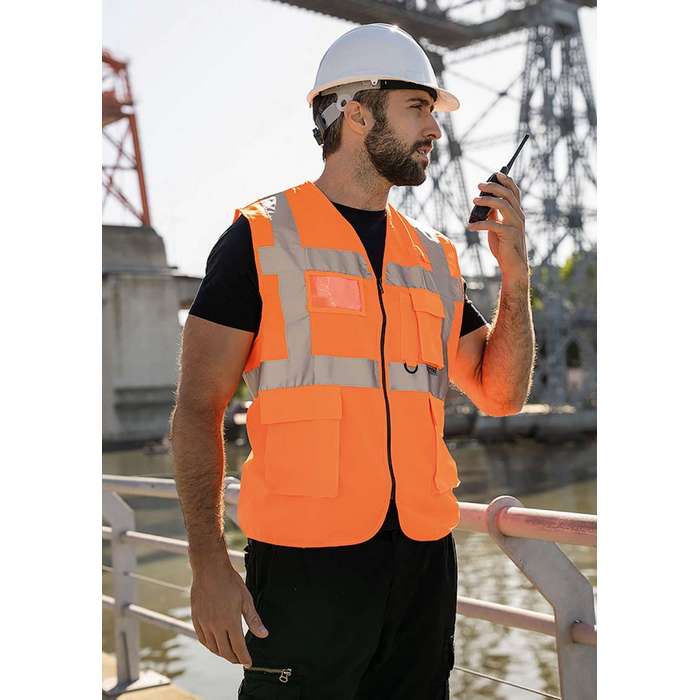 VESTA REFLECTORIZANTA UNISEX Korntex Comfort Executive Safety "HAMBURG" KXCMF