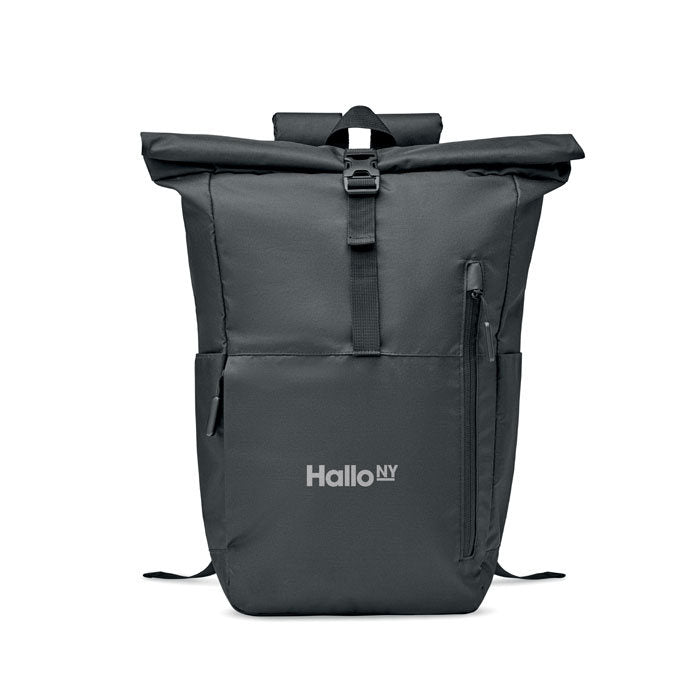 Rucsac laptop RPET 300D "Valley Rollpack"