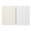 Caiet ~A5 16 x 21 cm coperta cu seminte "Seed Ring"