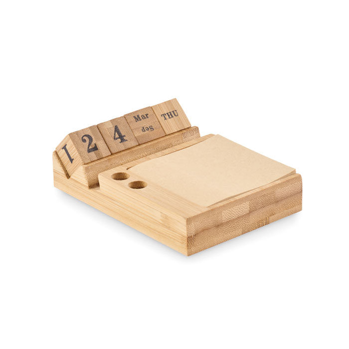 Calendar birou din bambus "Bootop"