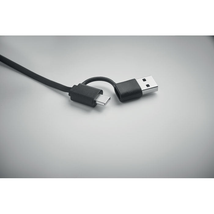 Cablu retractabil de incarcare USB "Linea"