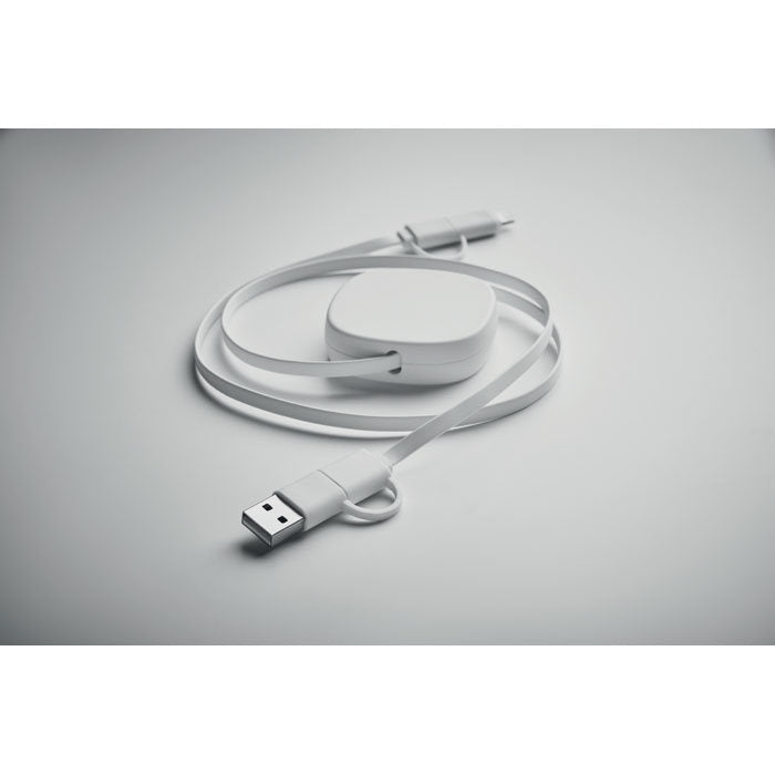 Cablu retractabil de incarcare USB "Linea"