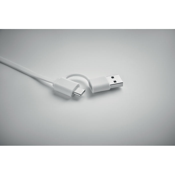 Cablu retractabil de incarcare USB "Linea"