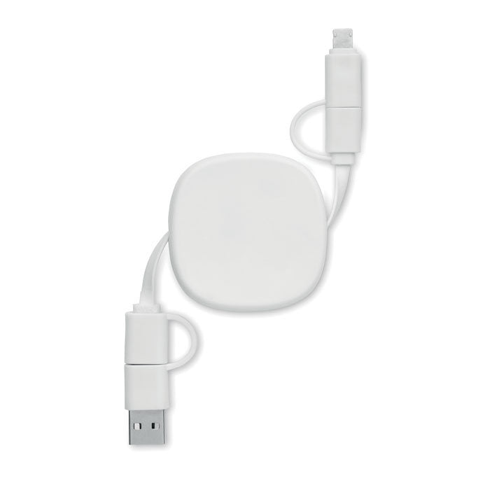 Cablu retractabil de incarcare USB "Linea"