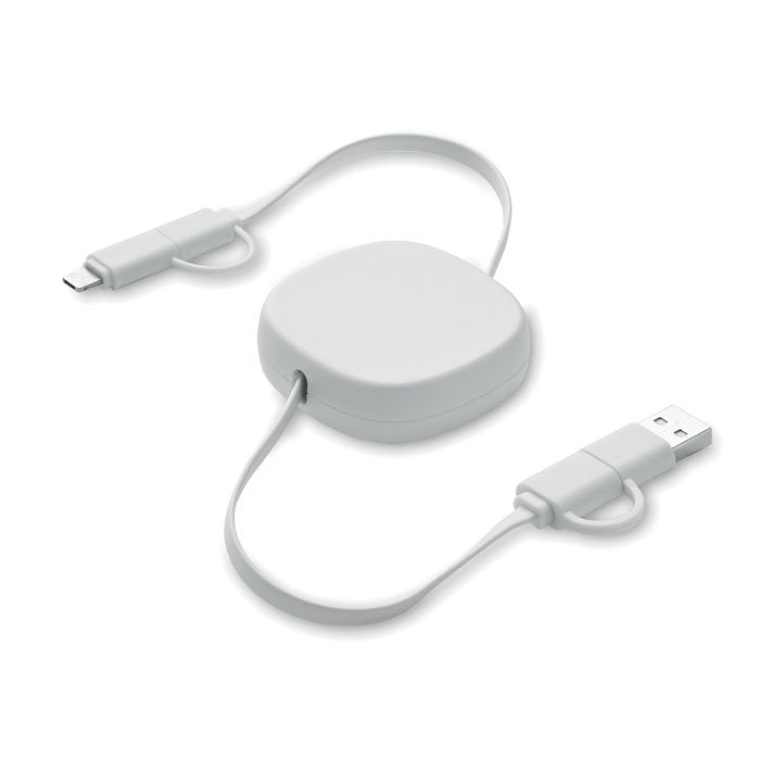 Cablu retractabil de incarcare USB "Linea"