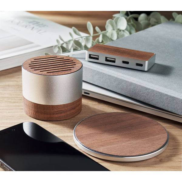 Boxa bluetooth din aluminiu reciclat "Souneuz"