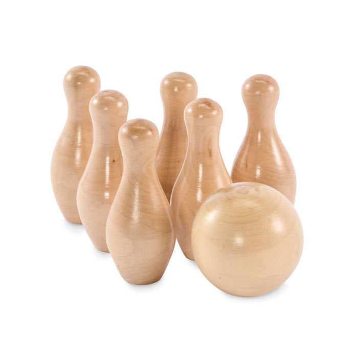 Joc mini bowling din lemn "Bolito"