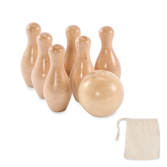 Joc mini bowling din lemn "Bolito"