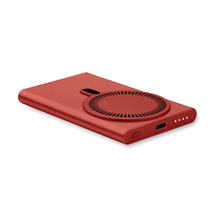 Baterie portabila 5000 mAh cu incarcator wireless "Pawtt"