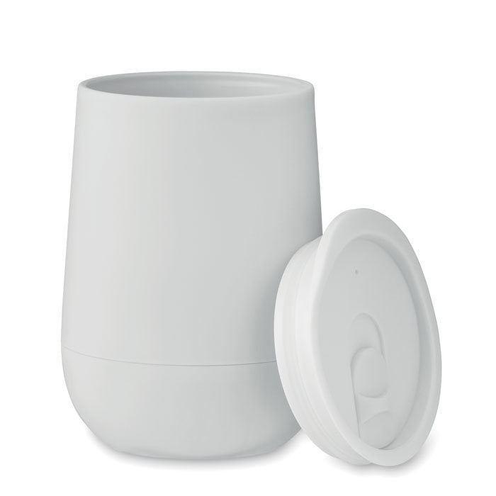 Pahar plastic cu perete dublu 300 ml "Go"