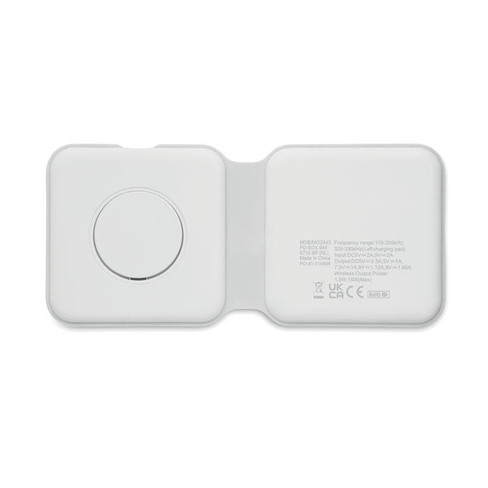 Incarcator wireless pliabil 2 in 1 15w "Flip"