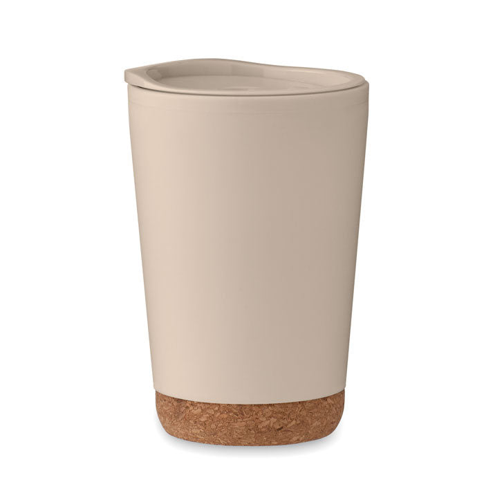 Pahar plastic cu perete dublu 300 ml "Co"