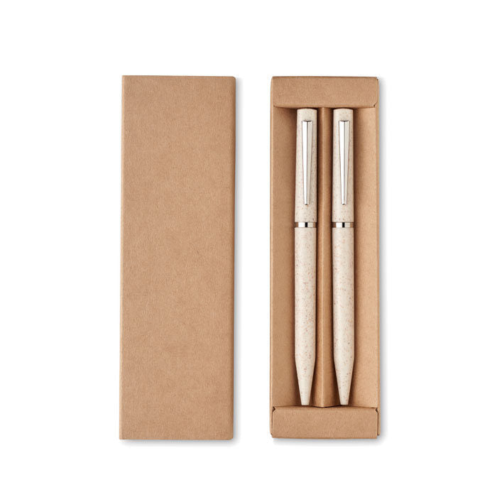 Set pixuri din paie de grau/abs "Peat"