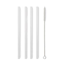 Paie din sticla reutilizabile, set 4 buc "Glaw"