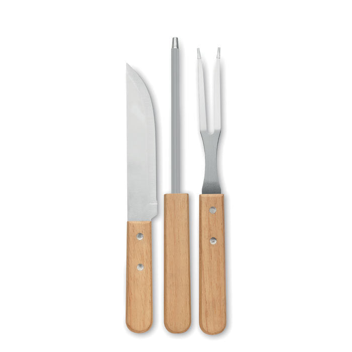 Set 3 unelte pentru gratar "Tooldera"
