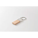 Breloc dreptunghiular din lemn "Llaving"