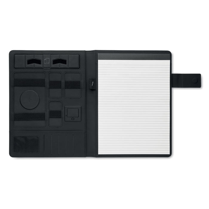 Mapa A4 23 x 31 x 2 cm cu incarcator wireless "Burgus"