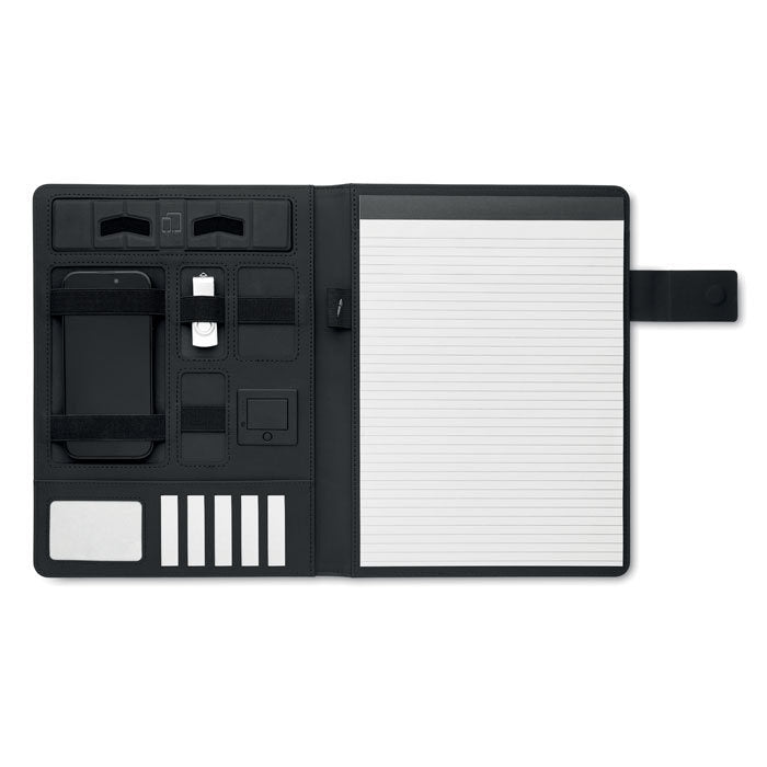 Mapa A4 23 x 31 x 2 cm cu incarcator wireless "Burgus"