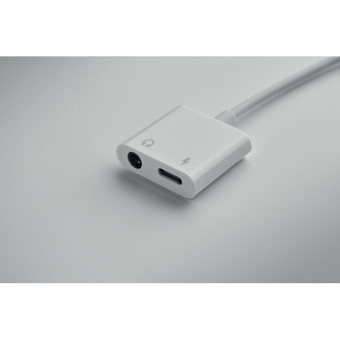 Splitter audio cu mufa USB C si Jack "Koenet"