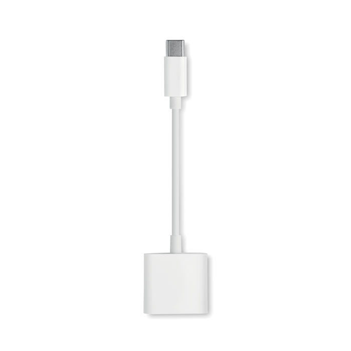 Splitter audio cu mufa USB C si Jack "Koenet"
