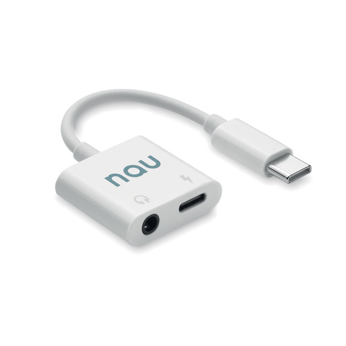 Splitter audio cu mufa USB C si Jack "Koenet"