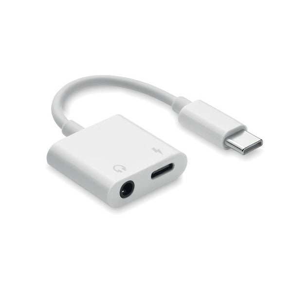 Splitter audio cu mufa USB C si Jack "Koenet"