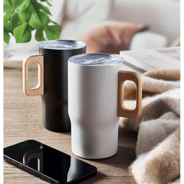 Pahar otel inoxidabil cu perete dublu 350 ml "Tumboo"