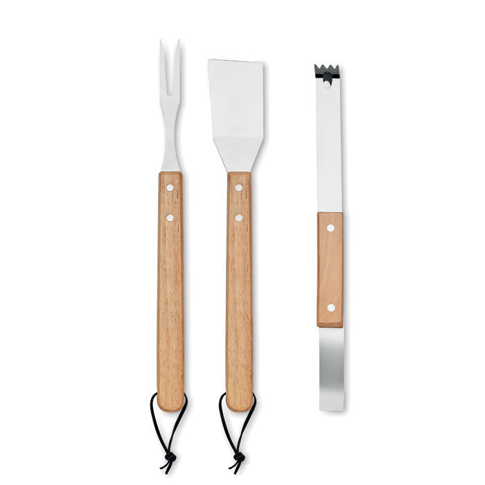 Set 3 unelte pentru gratar "Smokey"