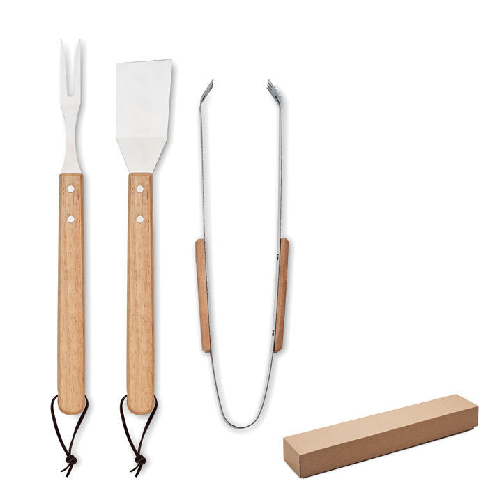 Set 3 unelte pentru gratar "Smokey"
